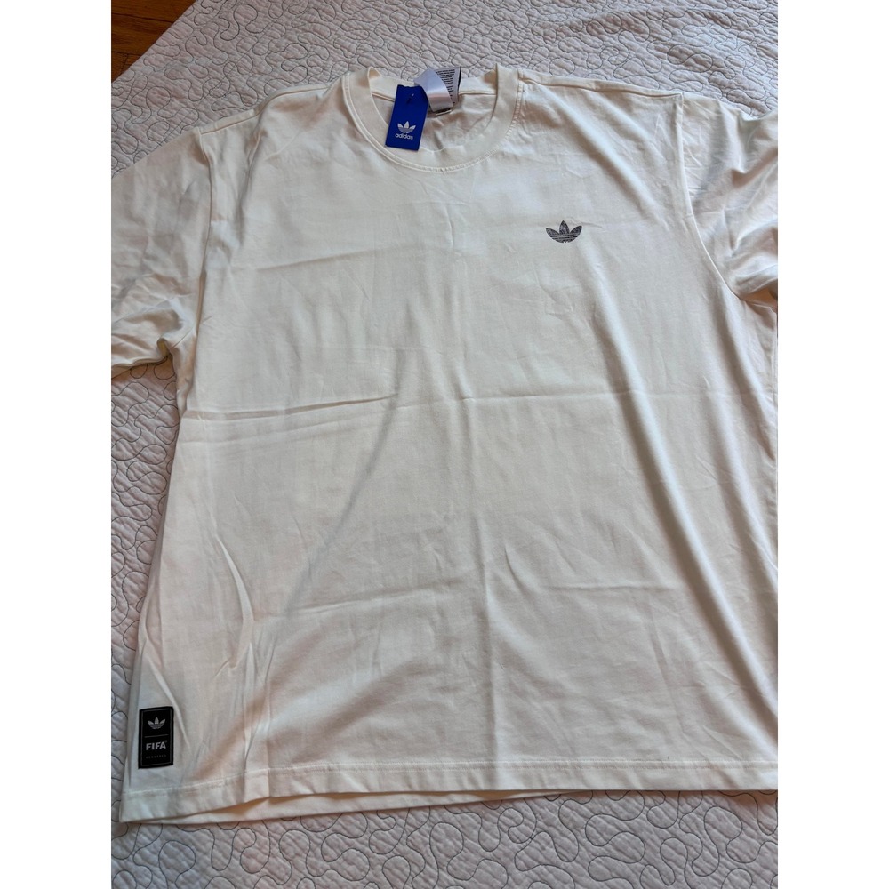 Adidas Originals FIFA Classics World Cup USA 94 T-Shirt Cream Mens XL